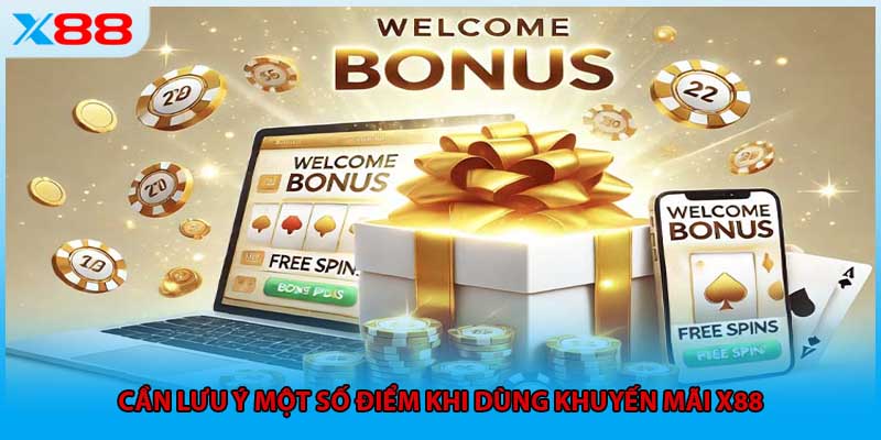Cần lưu ý một số điểm khi dùng khuyến mãi x88