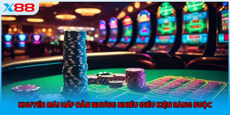 Khuyến mãi hấp dẫn nhưng nhiều điều kiện ràng buộc